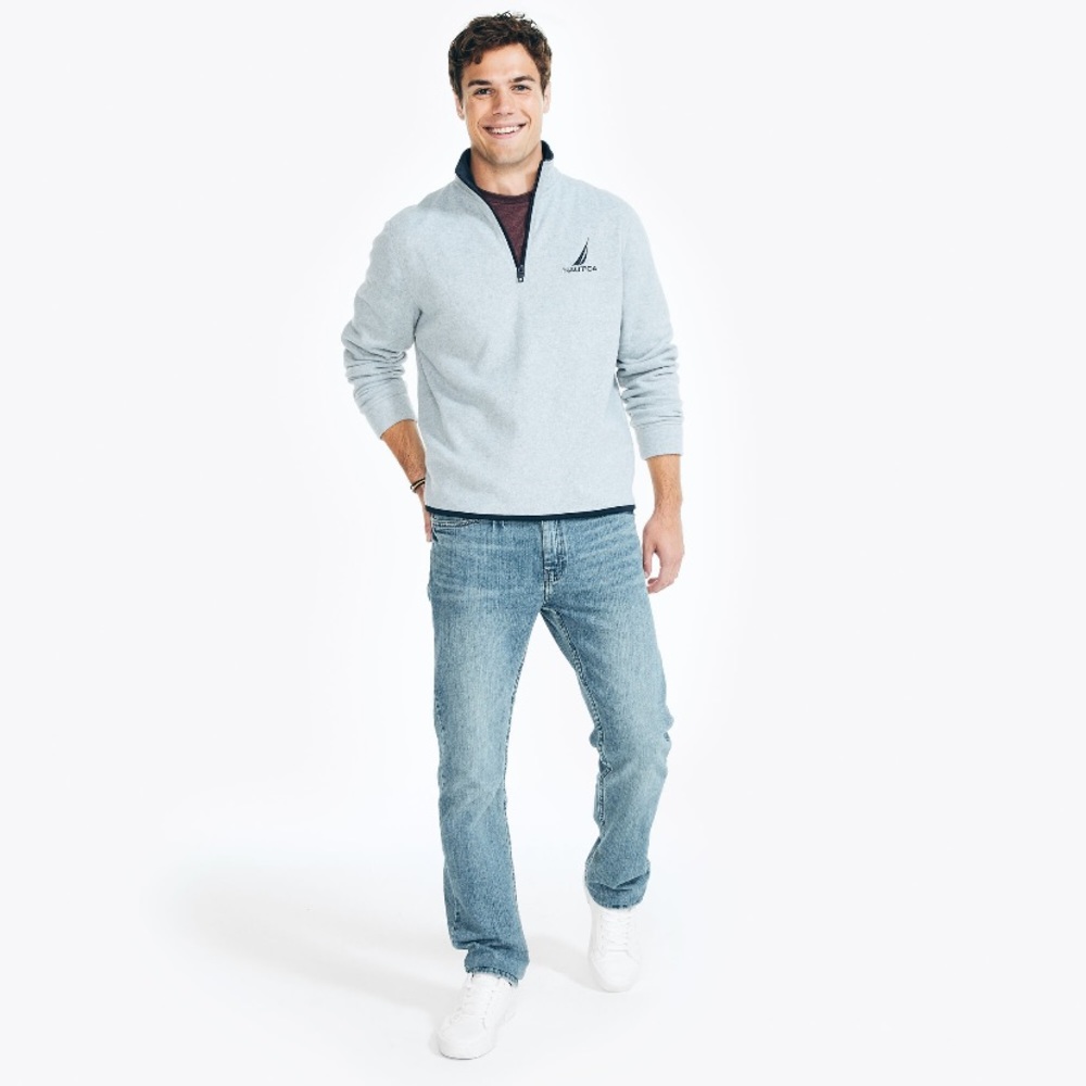 Nautica Mens Extra Small Quarter-Zip Sweater Pullover Shirt NWOT